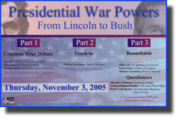 Presidential War