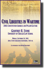 Civil Liberties in War Time