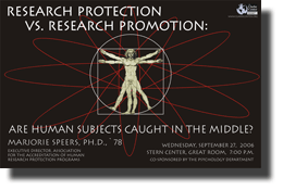 Research Protection vs. Research Promotion