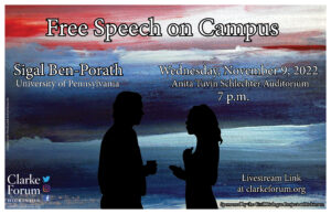 Poster for Free Speech on Campus