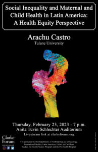 Poster for Arachu Castro Event
