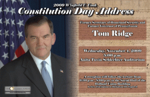 Constitution Day Address Poster