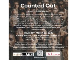 Poster to advertise film screening of Counted Out