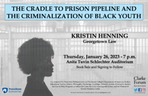 Poster for The Cradle to Prison Pipeline