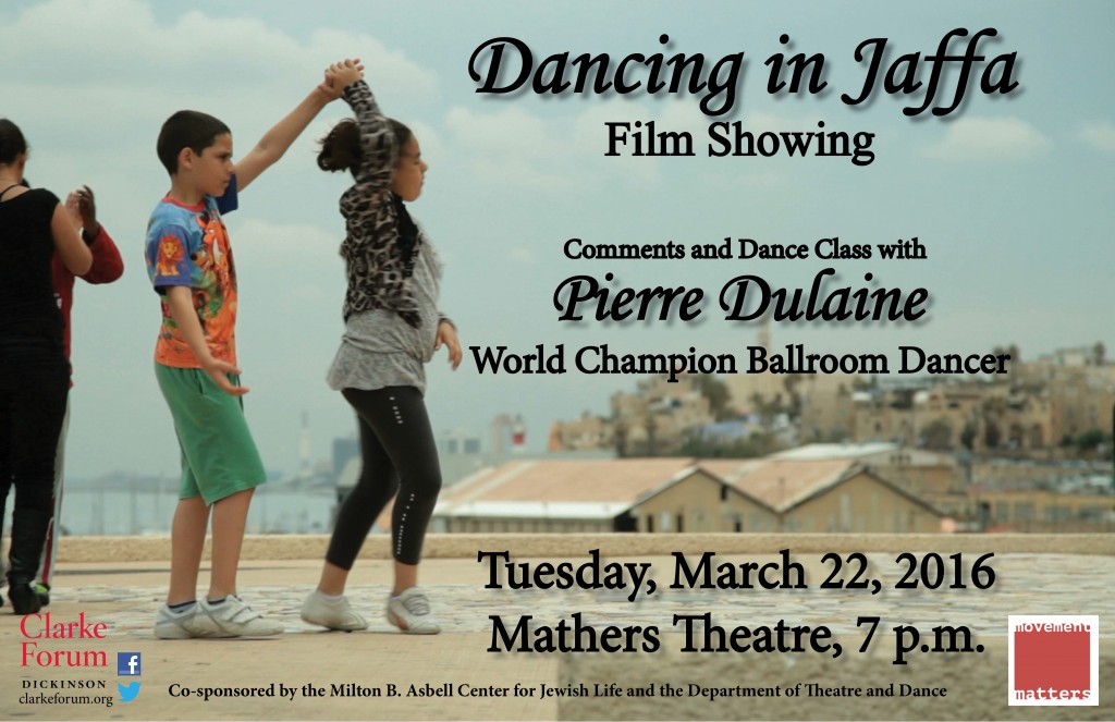 Dancing in Jaffa Film Showing Followed by Comments and Dance Class by