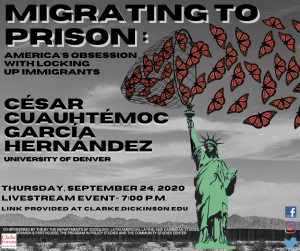 MIGRATING TO PRISON POSTER