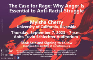 Poster for Myisha Cherry program