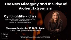 Poster for Cynthia Miller-Idriss's talk