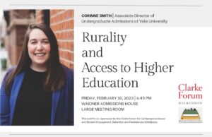 Poster for Rurality and Access to Higher Education