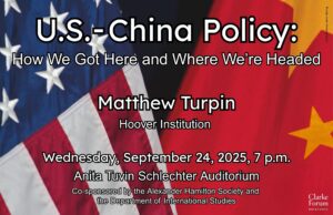Poster to advertise Matt Turpin program